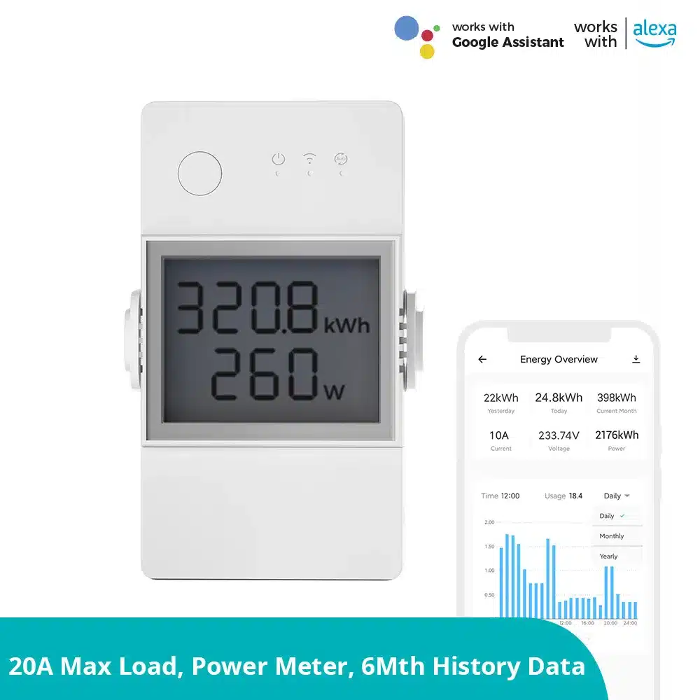 Sonoff Pow Elite 20A: Smart Power Management for Businesses - Image 1