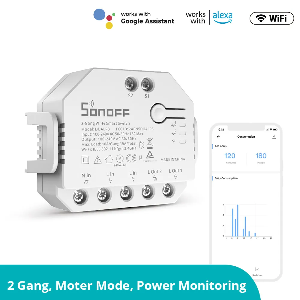 Sonoff Dual R3: Smart Control & Sustainability for Business