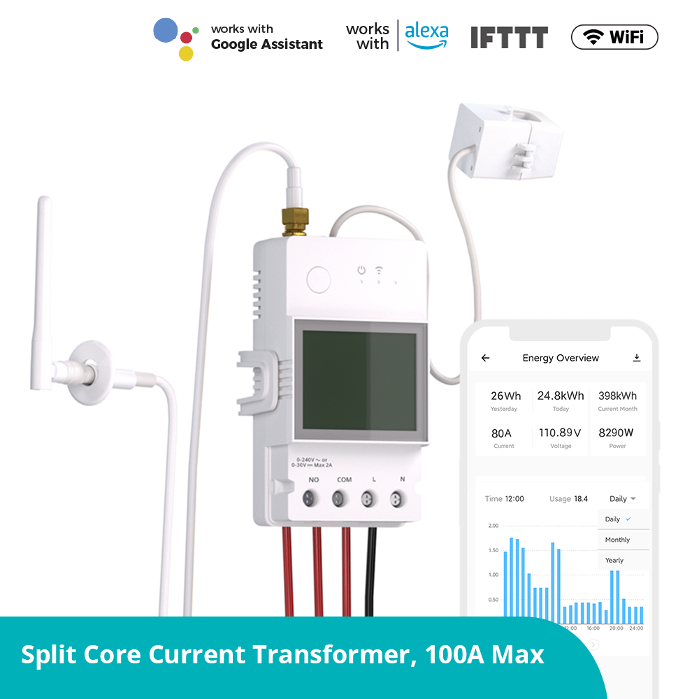 Sonoff POW Ring Smart Power Meter Switch | Advanced Energy Management - Image 1