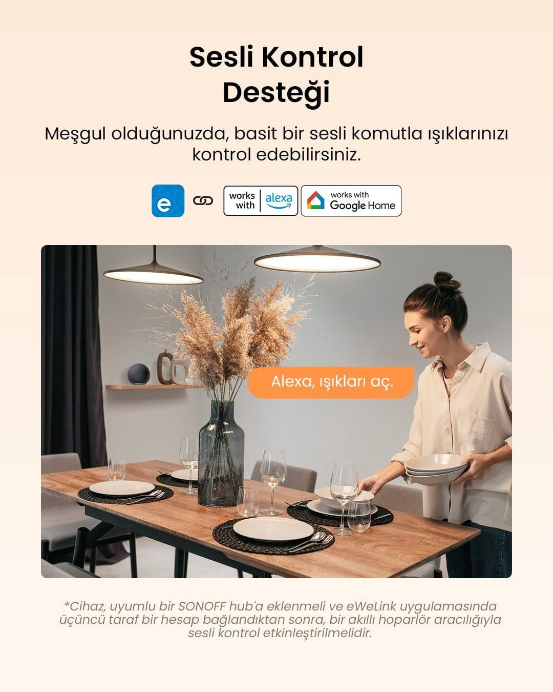 ZBM5-1C-80W ZigBee Akıllı Duvar Anahtarı Nötr ve Nötrsüz Uyumlu