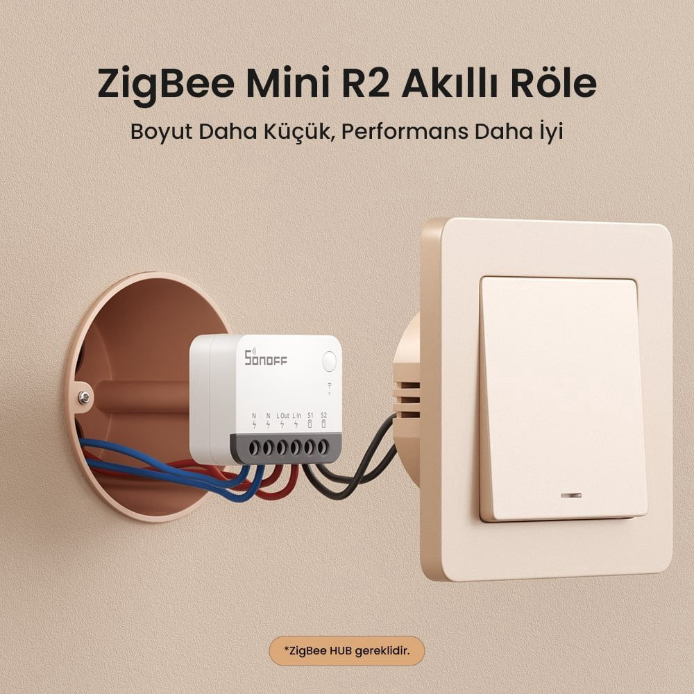 SONOFF ZigBee Mini R2 Akıllı Röle