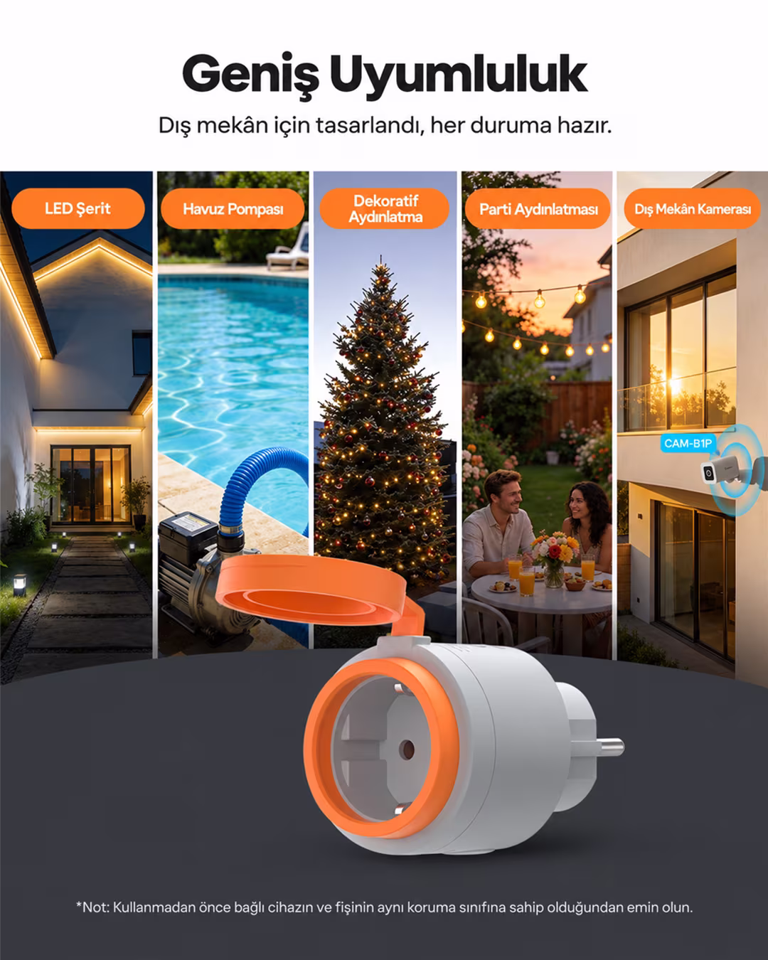 SONOFF S61s Dış Mekan Matter Akıllı Priz