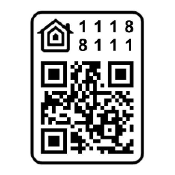 HomeKit pairing code 111-88-111 QR code
